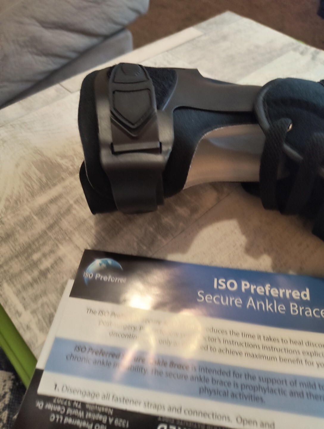 ISO Preferred Secure Ankle Brace ISO-AN344 Right