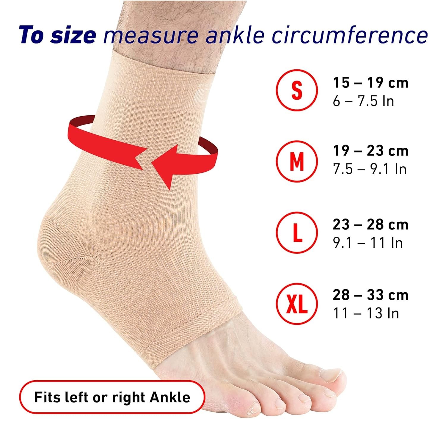 Breathable Large Airflow Ankle Support Sleeve for Enhanced Comfort & Recovery