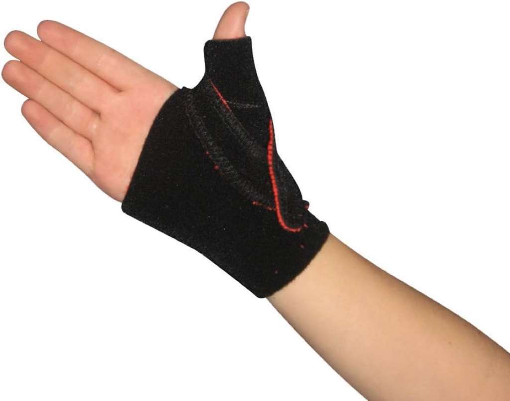 THERMOSKIN Cross X CMC Thumb (Black) Right Hand Large