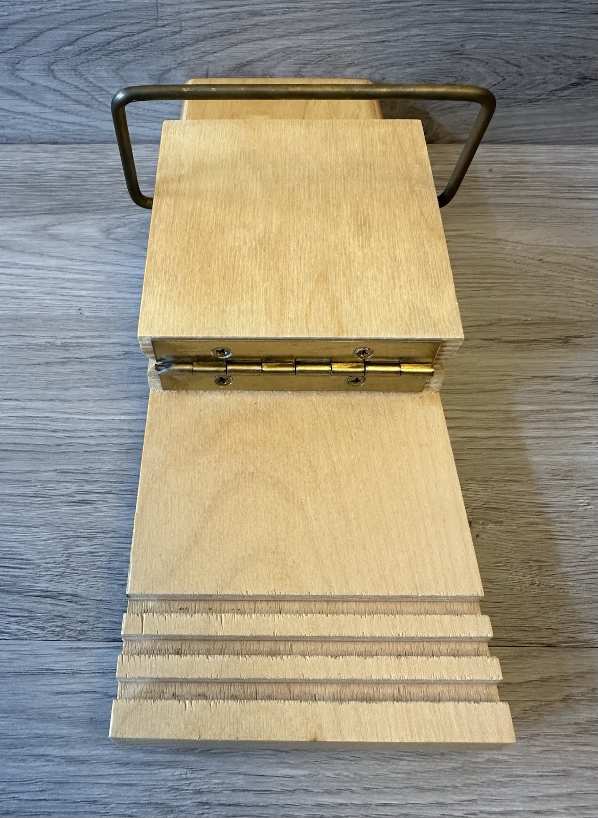 VTG Footflex Wooden Foot Calf Stretcher Plantar Fasciitis Therapy Tool 1990s