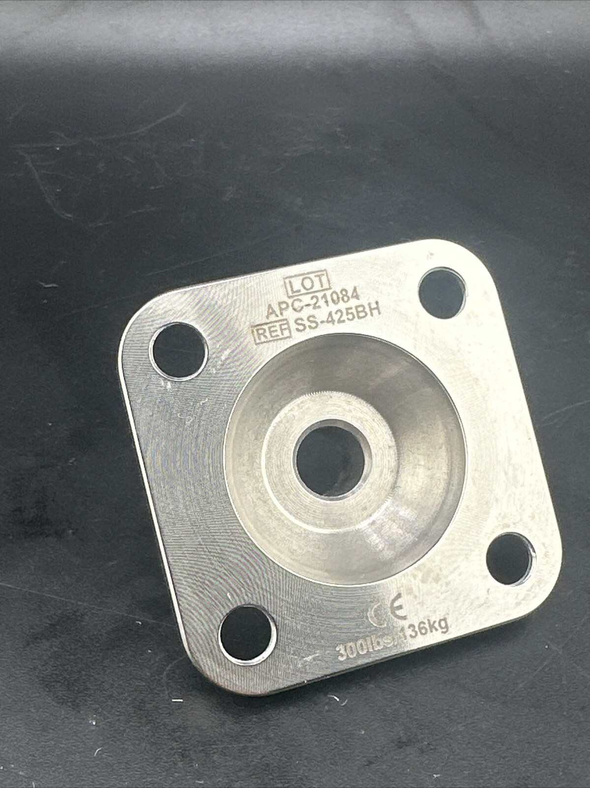 Prosthetic 4 Hole Plate Adapter Component