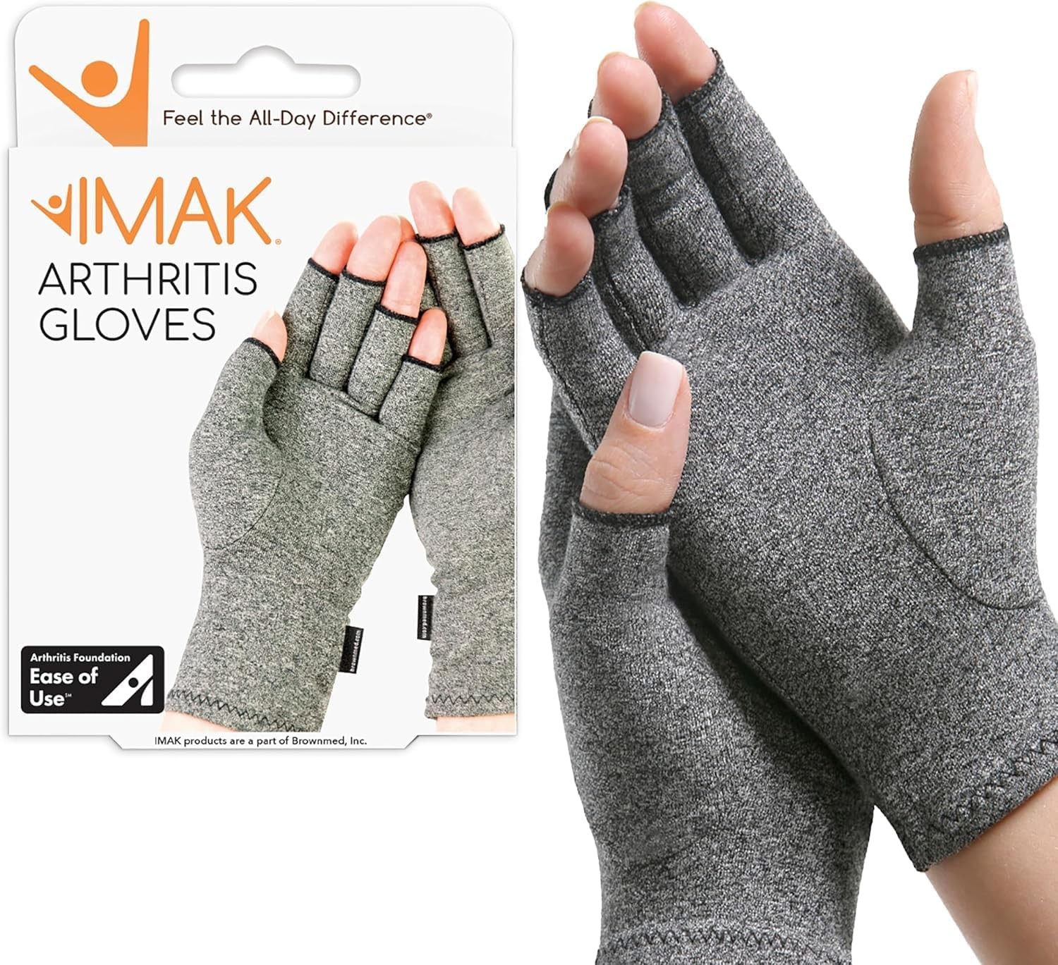 Compression Arthritis Gloves – Fingerless Support for Joint Pain & Circulation
