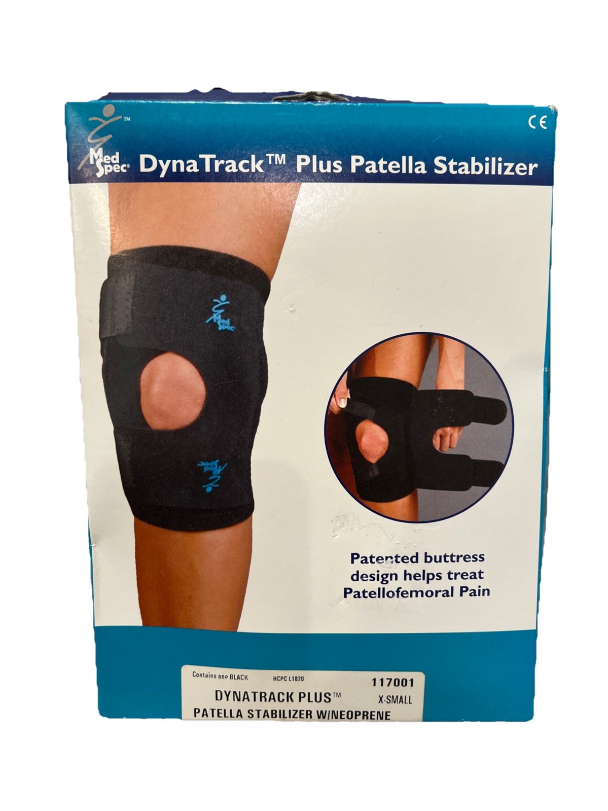 MedSpec Dynatrack™ Plus Patella Stabilizer Extra Small New
