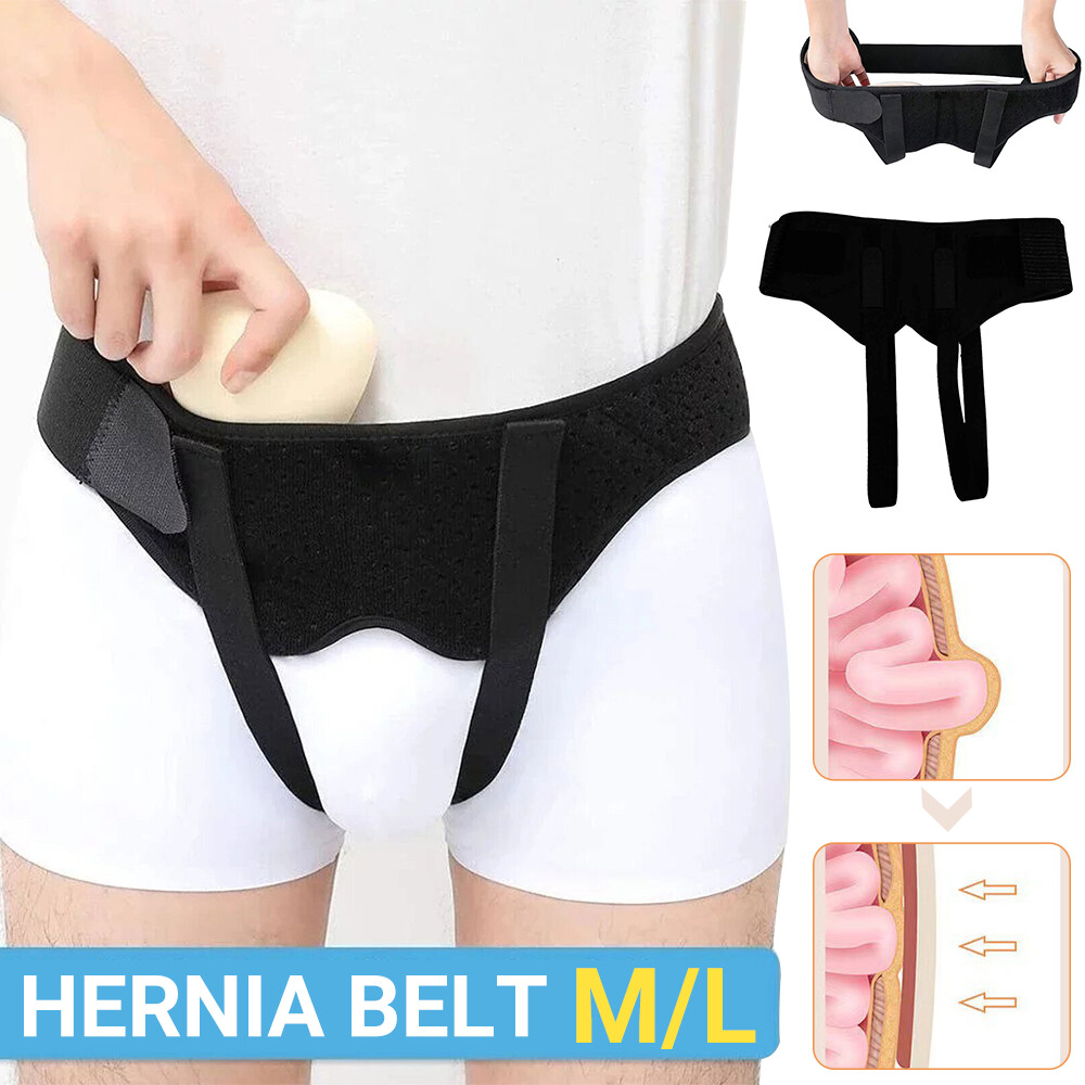Hernia Belt Truss for Single/Double Inguinal Pain Relief Recovery Strap Brace