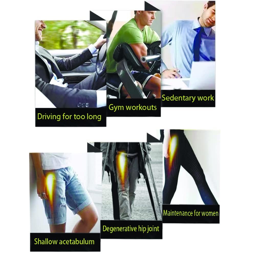 Stabilizer Groin Wrap for Pain Relief Thigh Compression Sleeve Hip Joint Pain Sc