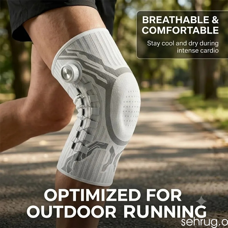 Smart Knob-Type Sports Knee Brace For Joint Pain Meniscus Tear Running Sports