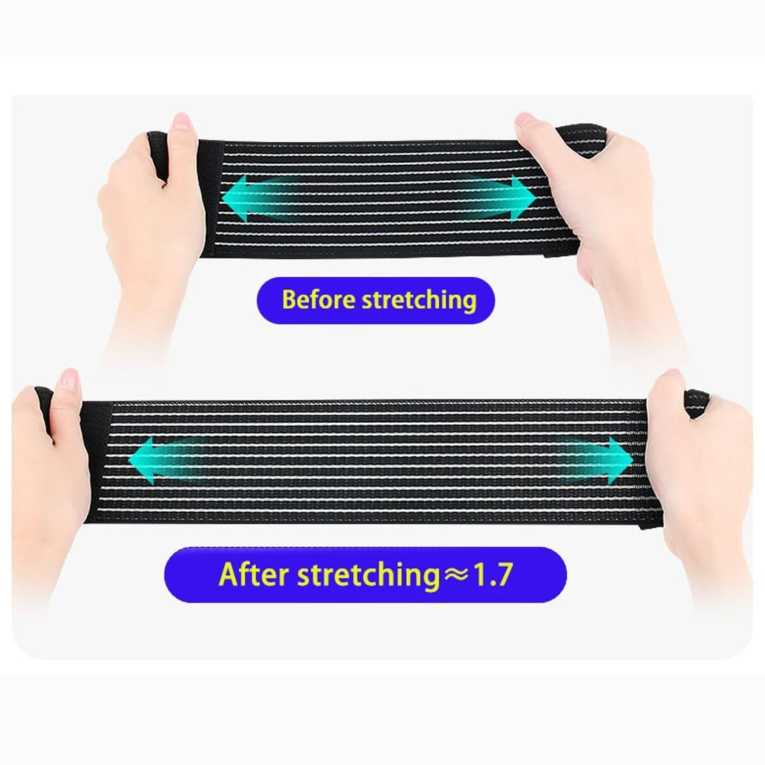 Versatile Elastic Knee Wrap for Joint Pain Relief – Perfect for Sports & Fitness