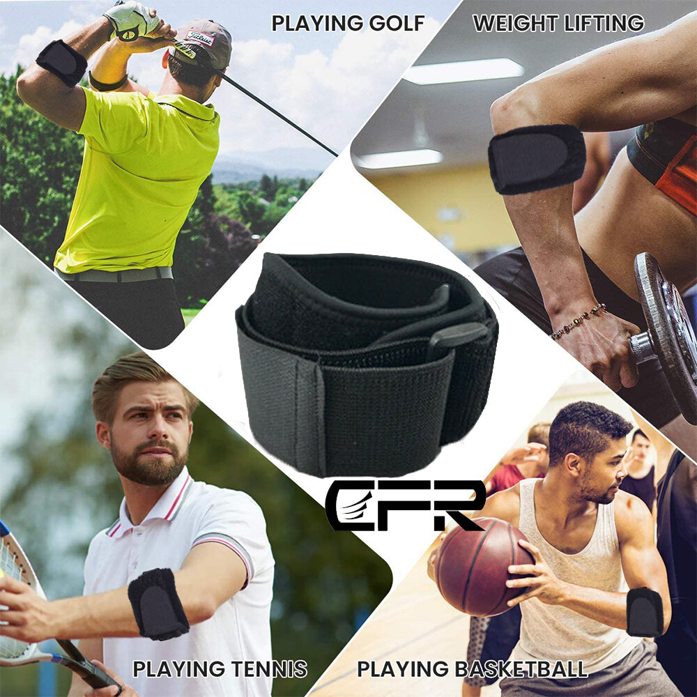 Elbow Support Brace Compression Arm Strap Pad Joint Arthritis Tendon Tennis Golf