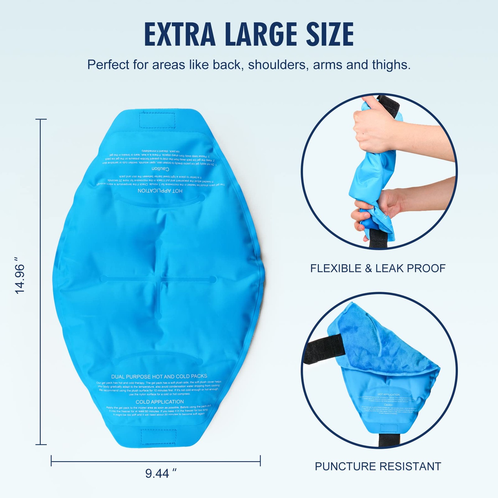 Neck Traction Device with Hot/Cold Compress for Pain Relief and Injury Recovery