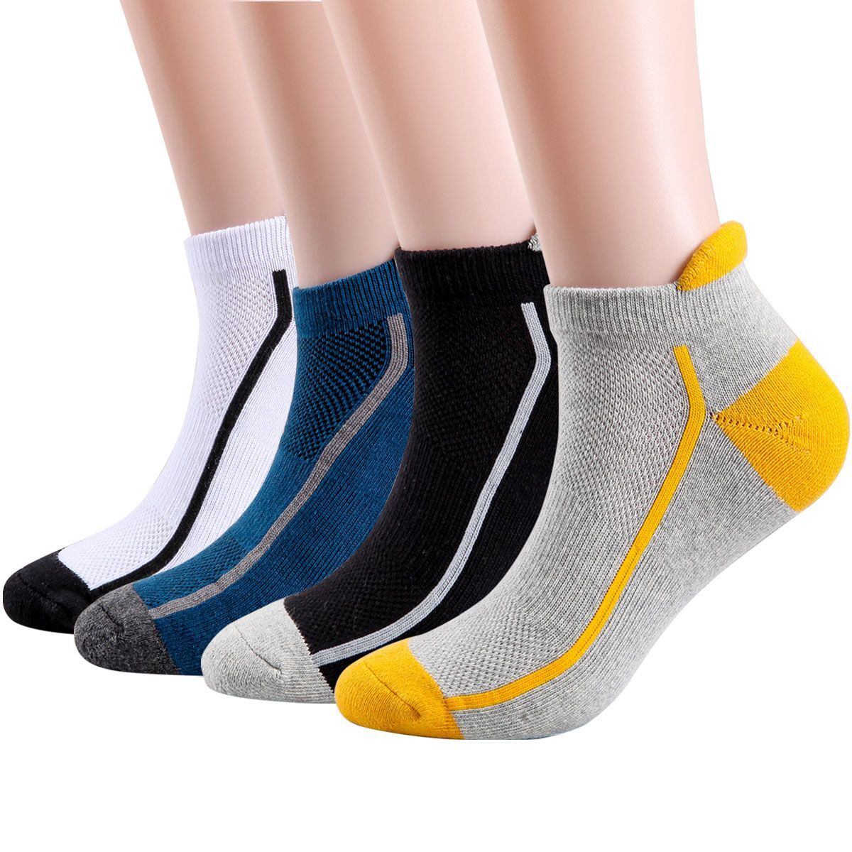 1/4/5 Pairs Men Women Compression Socks Plantar Fasciitis Arch Ankle Running