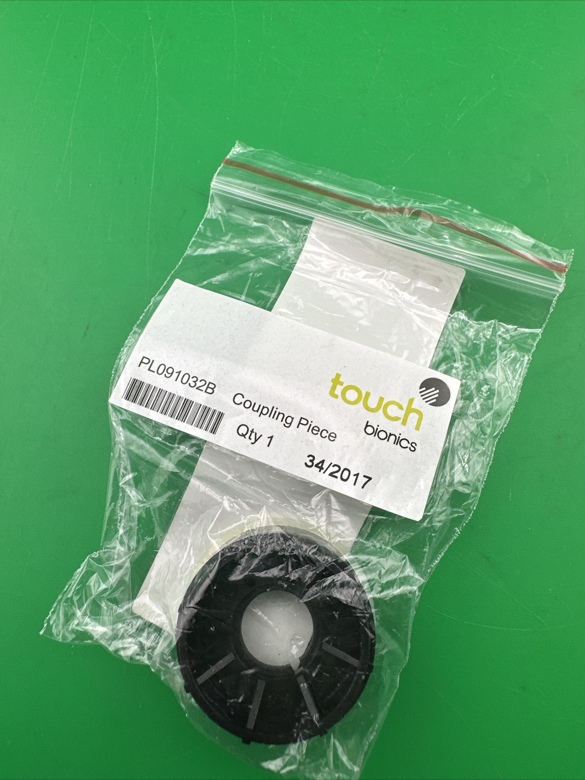 Ossur Touch Bionics Myoelectric Prosthetic Hand Coupling Piece. New