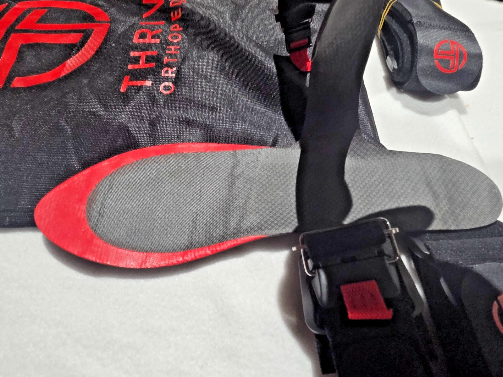 COMPLETE THRIVE ORTHOPEDICS F3 CARBON FIBER LEG FOOT BRACE LARGE RIGHT LRT