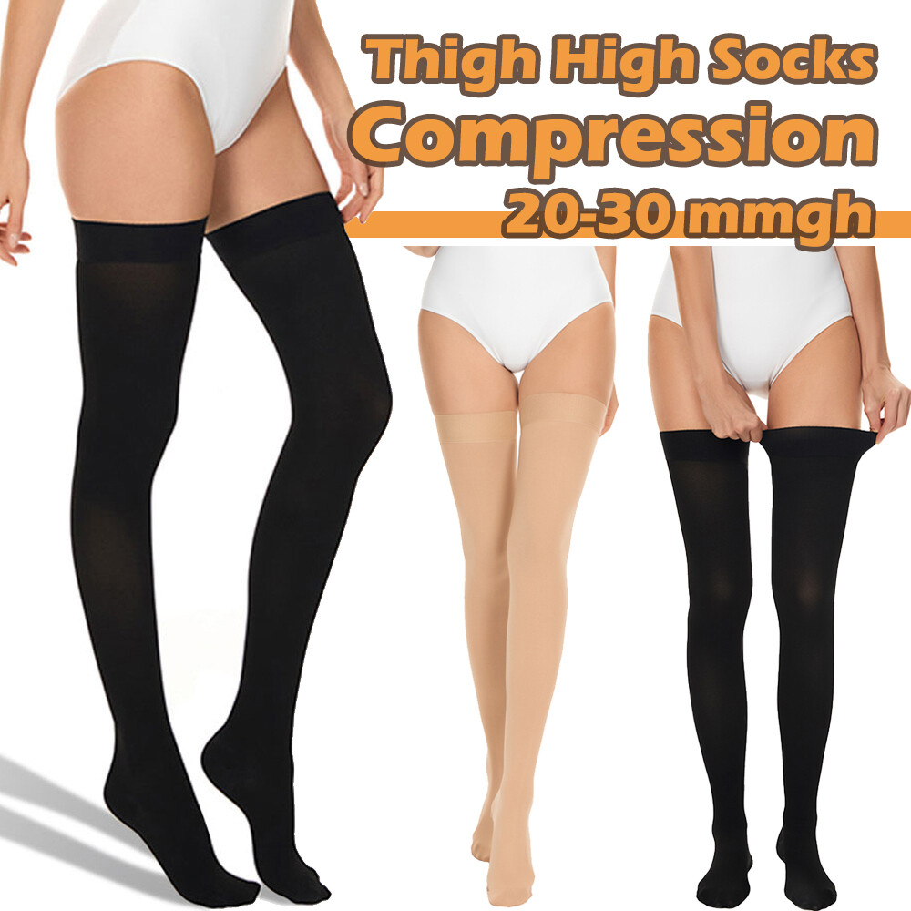 *NEW* Thigh High Compression Socks over the Knee High For Women Men (1 Pair)