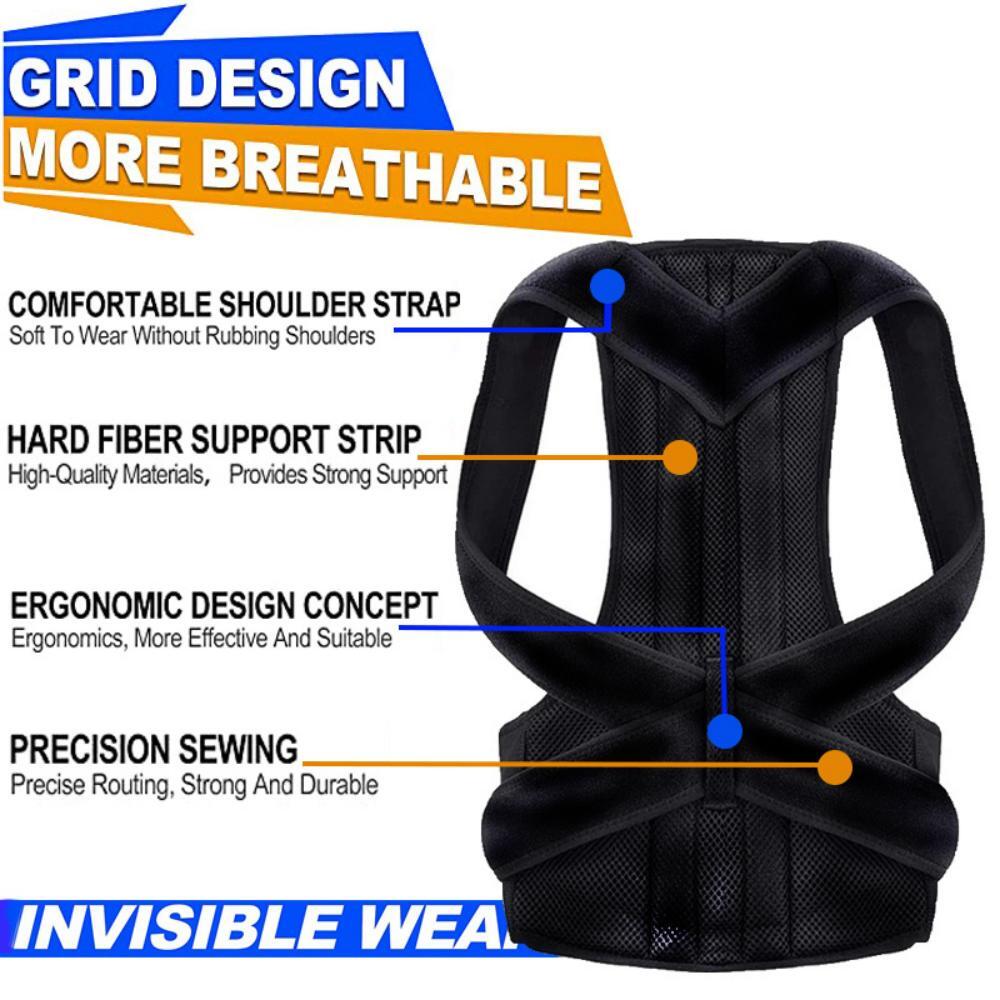 Back Support Belt Upright Back Support Belt Backs Lumbar Medical Adjustable