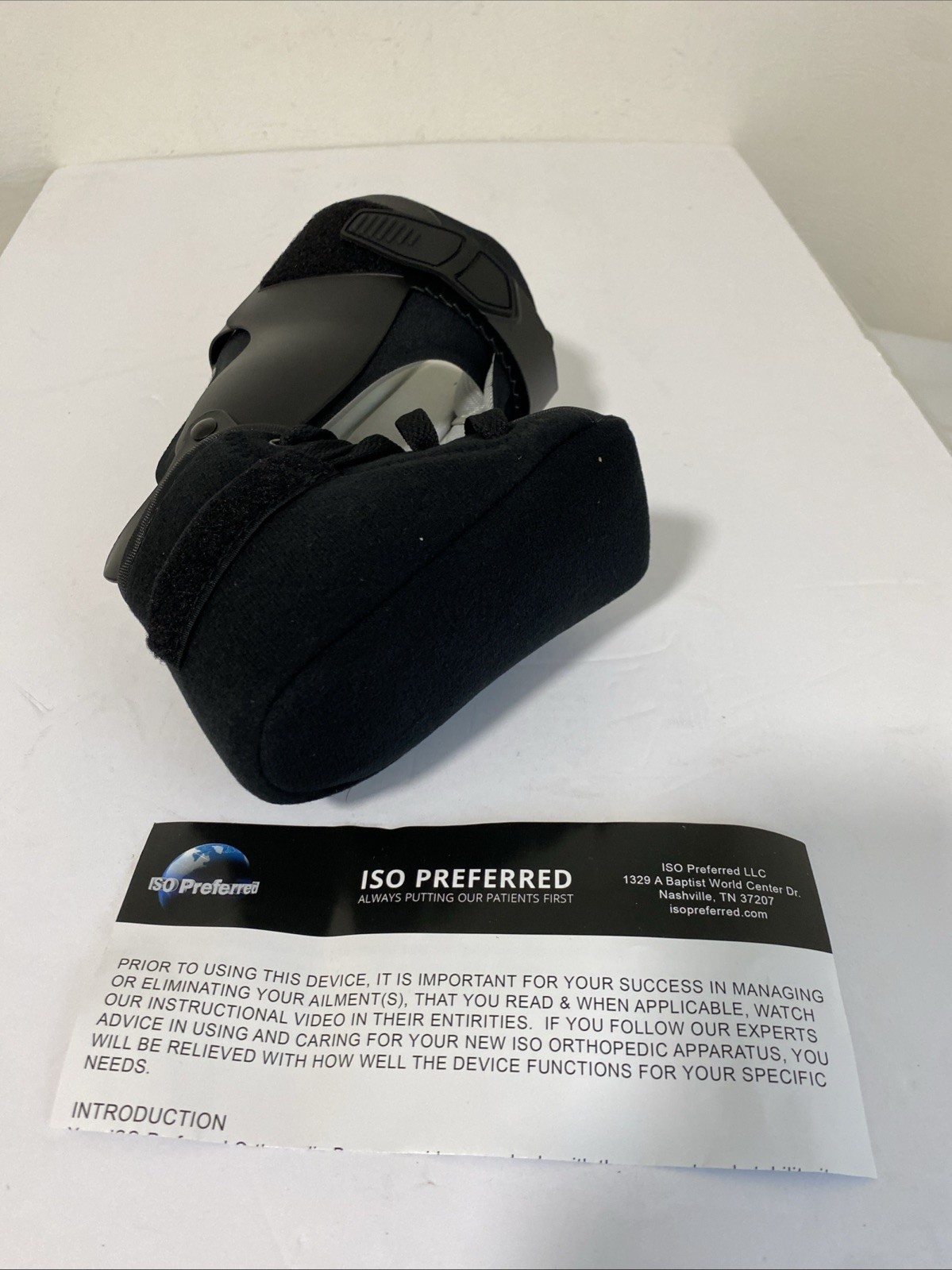 New ISO Preferred Secure Ankle Brace ISO-AN344 Right Size M