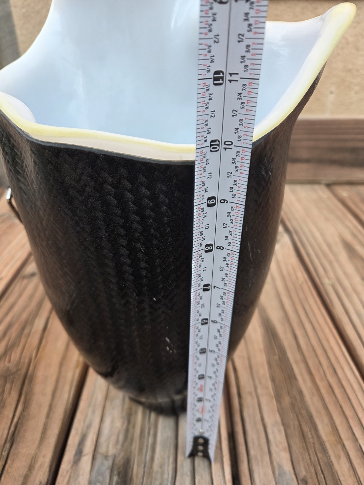 Right Above Knee Prosthetic Socket Carbon Fiber With Insert Not For Medical use