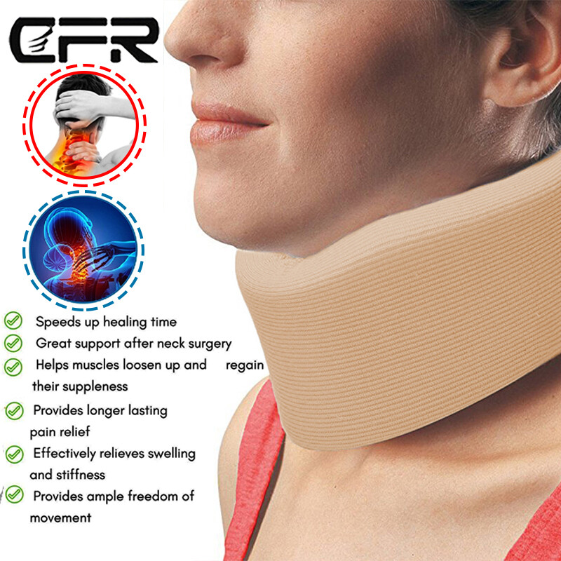 Adjustable Neck Brace Support Correcor Soft Foam Medical Cervical Collar Relief