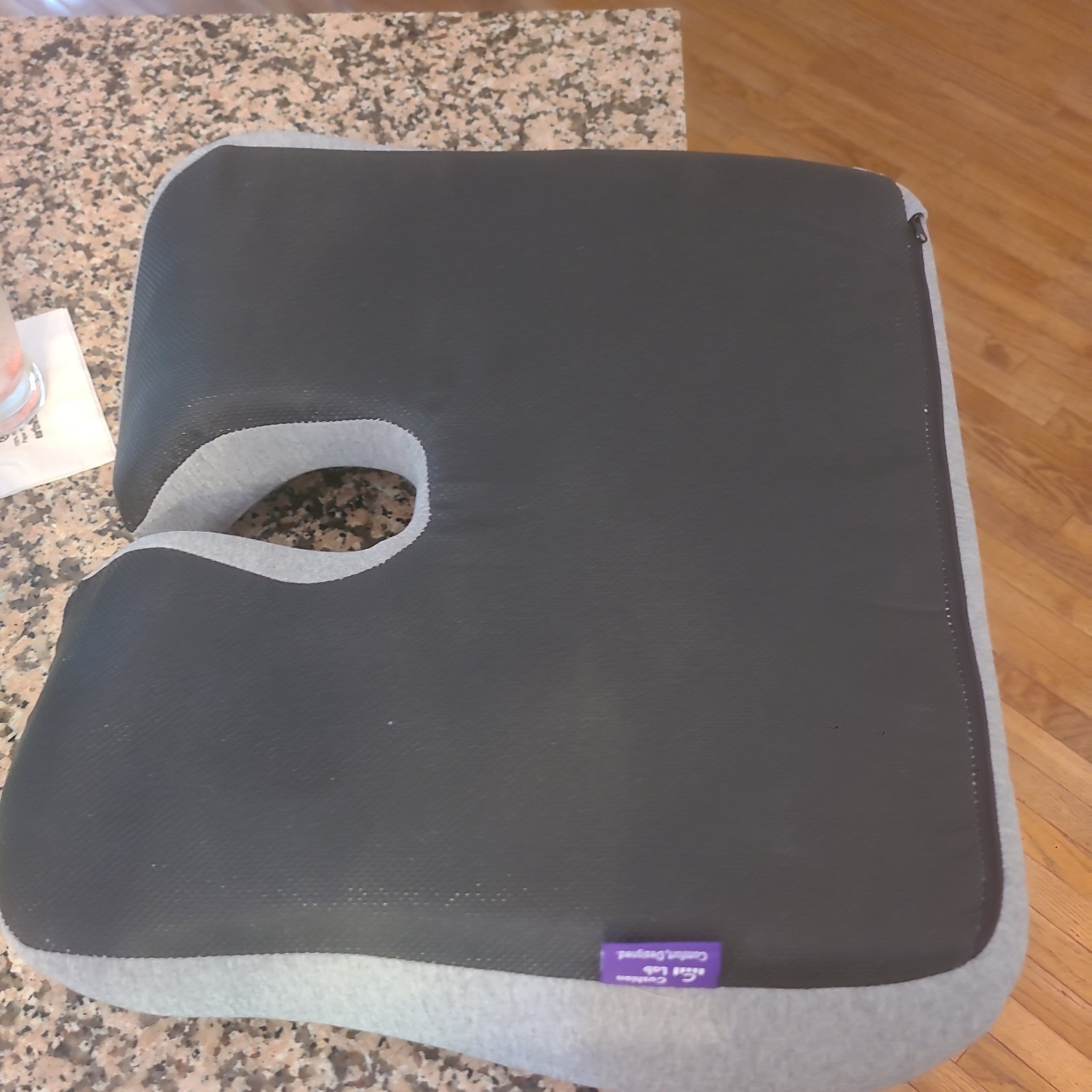 Cushion Lab Extra Dense Lumbar Pillow – Patented Ergonomic Multi-Region Firm.