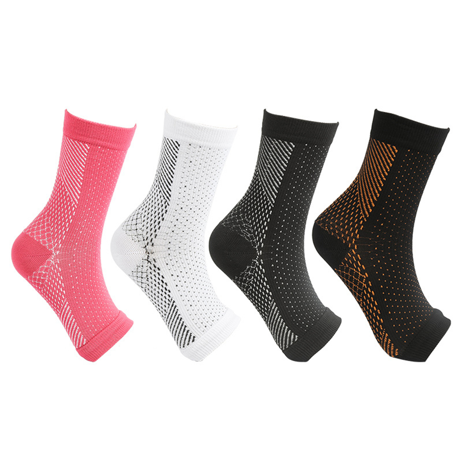 2/4 Pairs Neuropathy Socks For Womens Mens Soothe Relief Compression Socks