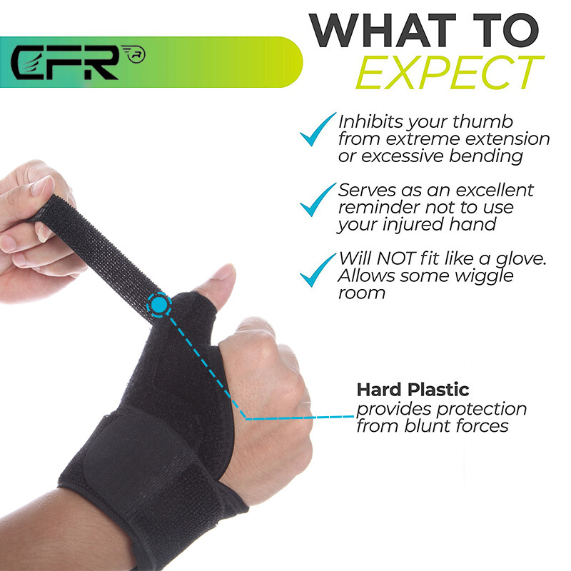 Wrist Brace Support Thumb Spring Hand Compression Glove Carpal Tunnel Arthritis