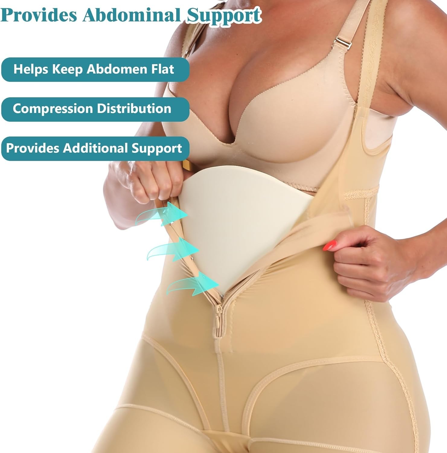 Ergonomic Abdominal Compression Board for Post-Surgery & Weightlifting Support