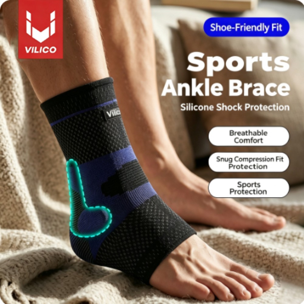Running Compression Sleeve Ankle Support Brace Socks Stabilize The Ankle Joints