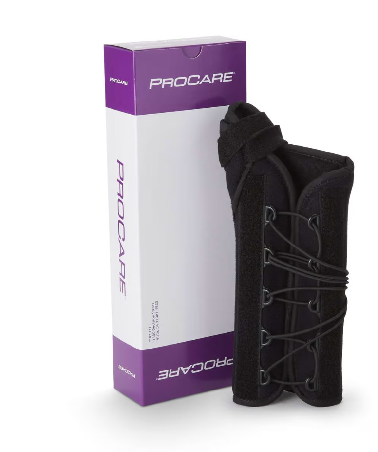 ProCare Support Wrist Comfort FORM L Right Abducted Thumb Black 79-87307 *