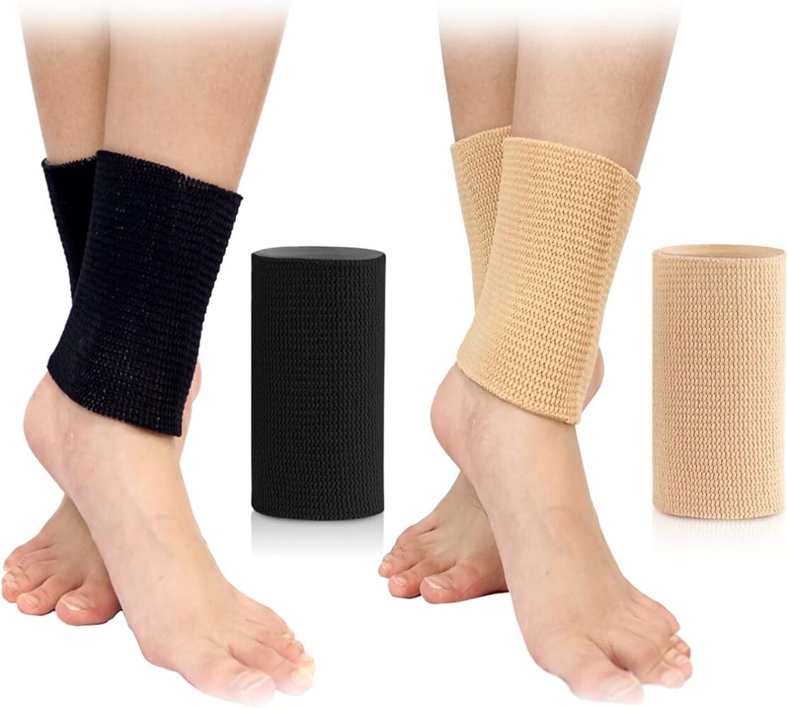 1-4 PCS Ankle Sleeve Padded Skate Socks Ankle Gel Pads Ankle Protector for Sport