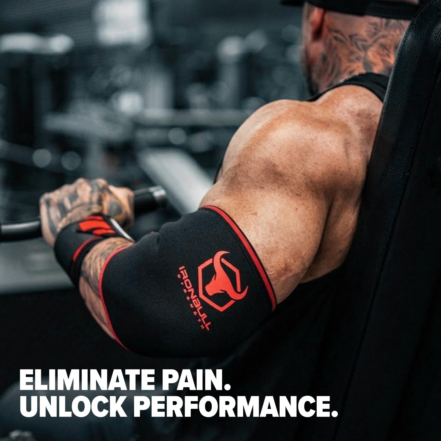 Iron Bull Strength Elbow Sleeves 5mm (1 Pair) – High Performance Elbow Sleeve