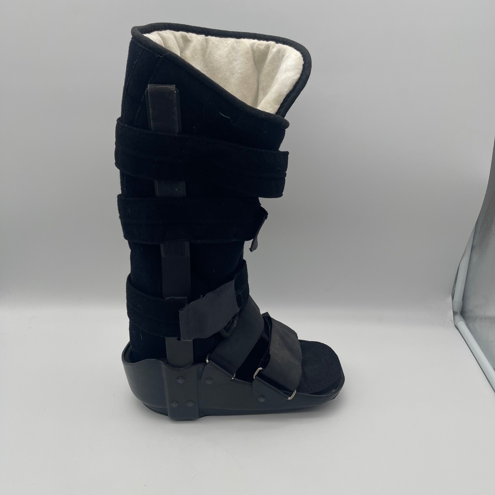 Medical Walking Boot Tall Cam Walker Fracture Ankle Support Brace Black Large