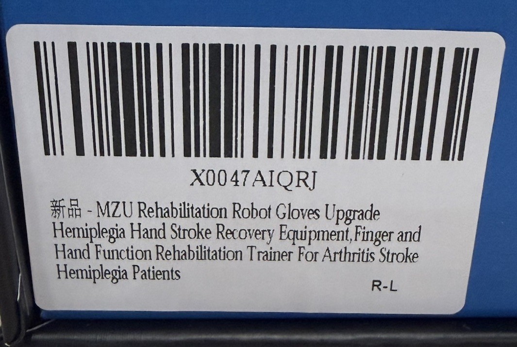 8th Generation Robotic Hand Glove For Stroke Rehab, Hand Therapy Equipment (R L)