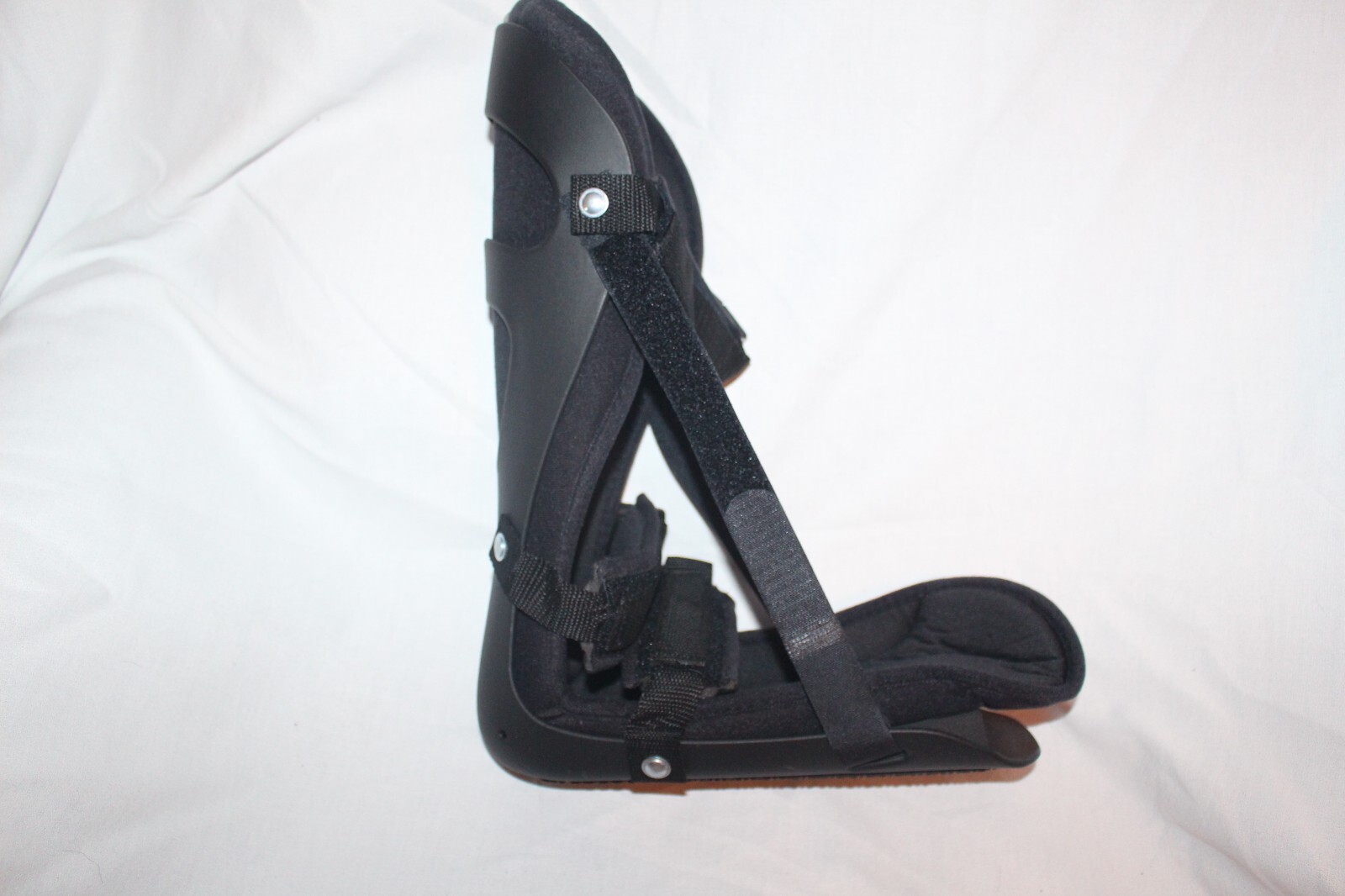 Eqous Black Plantar Fasciitis Night Splint Medium Quick Release Buckle Closure
