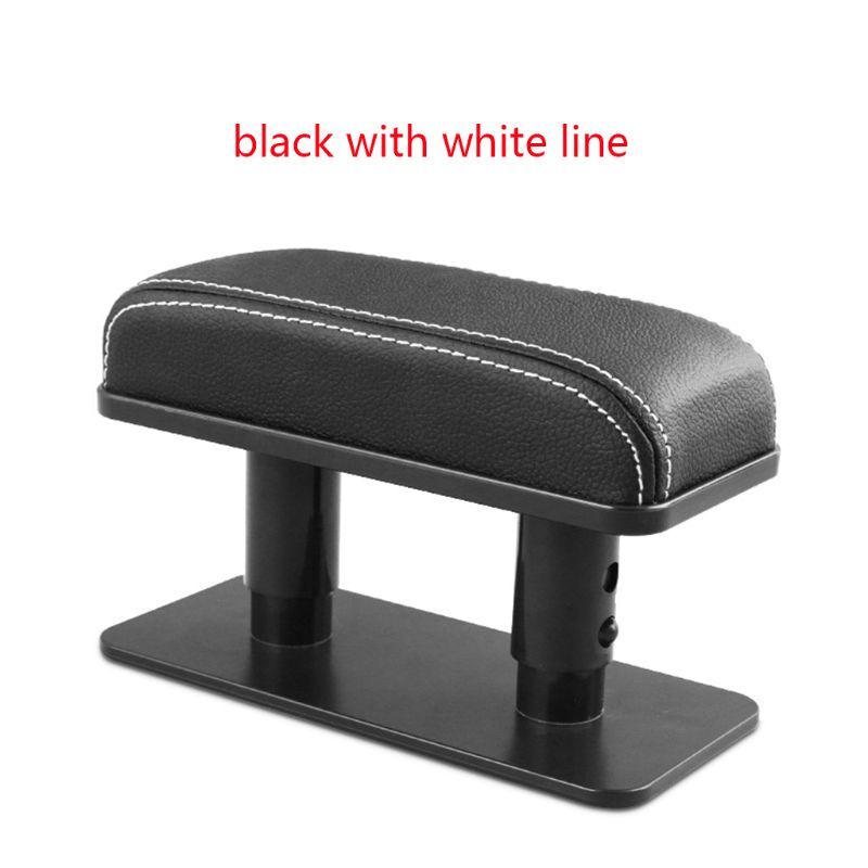 Universal Adjustable Height Car Center Console Armrest Elbow Support Cushion Pad