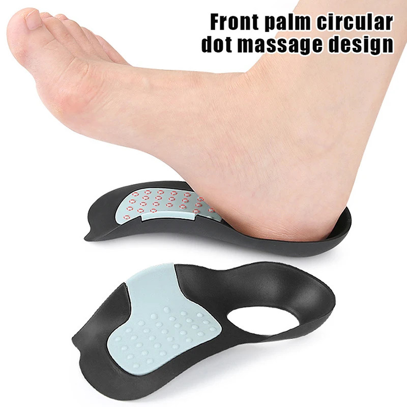 High Arch Support Insoles Non-Slip Plantar Support Pad Shock-Absorbing Foot