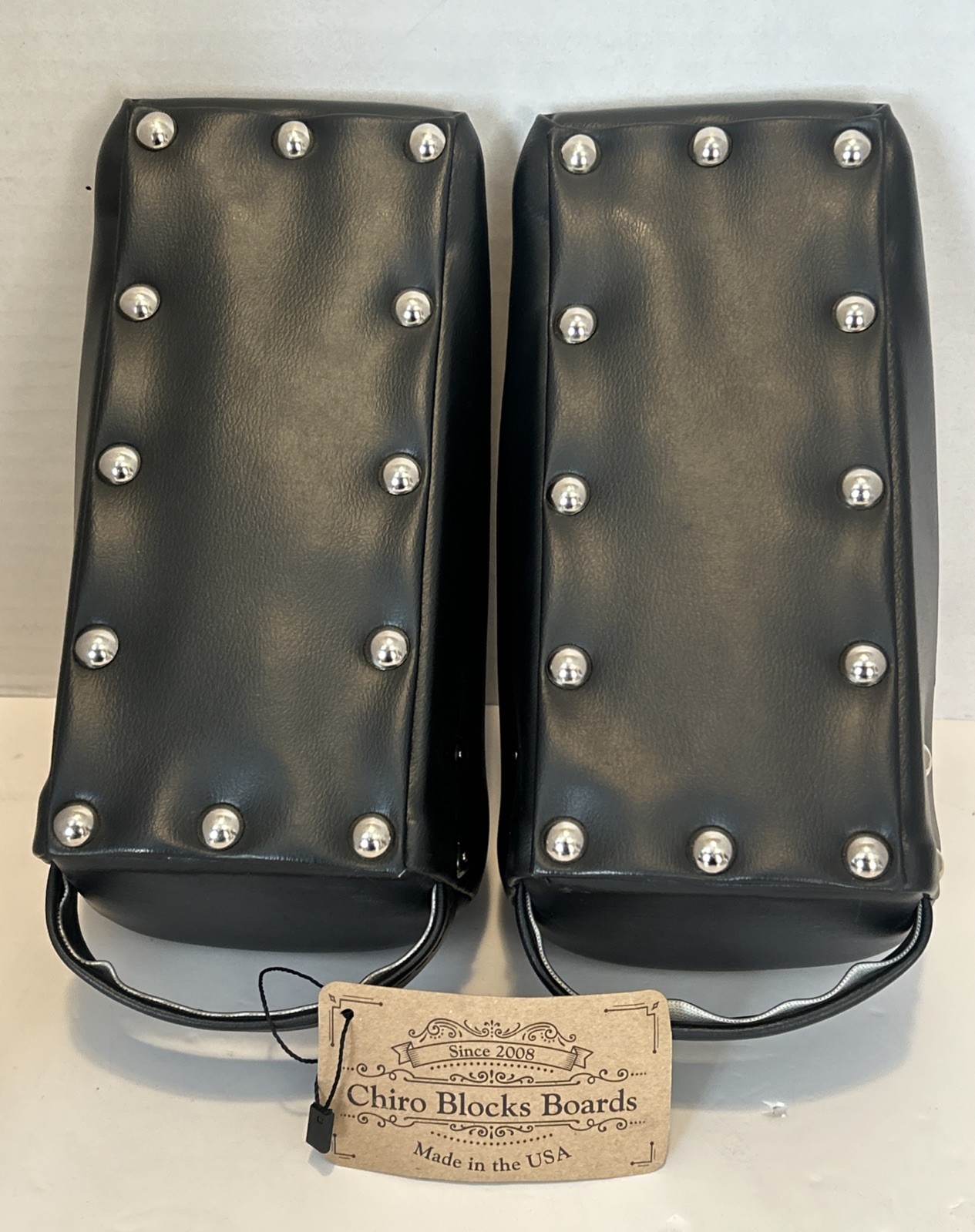 Vintage Chiropractic Chiro SOT Pelvic Sacral Blocks Physical Therapy, Black