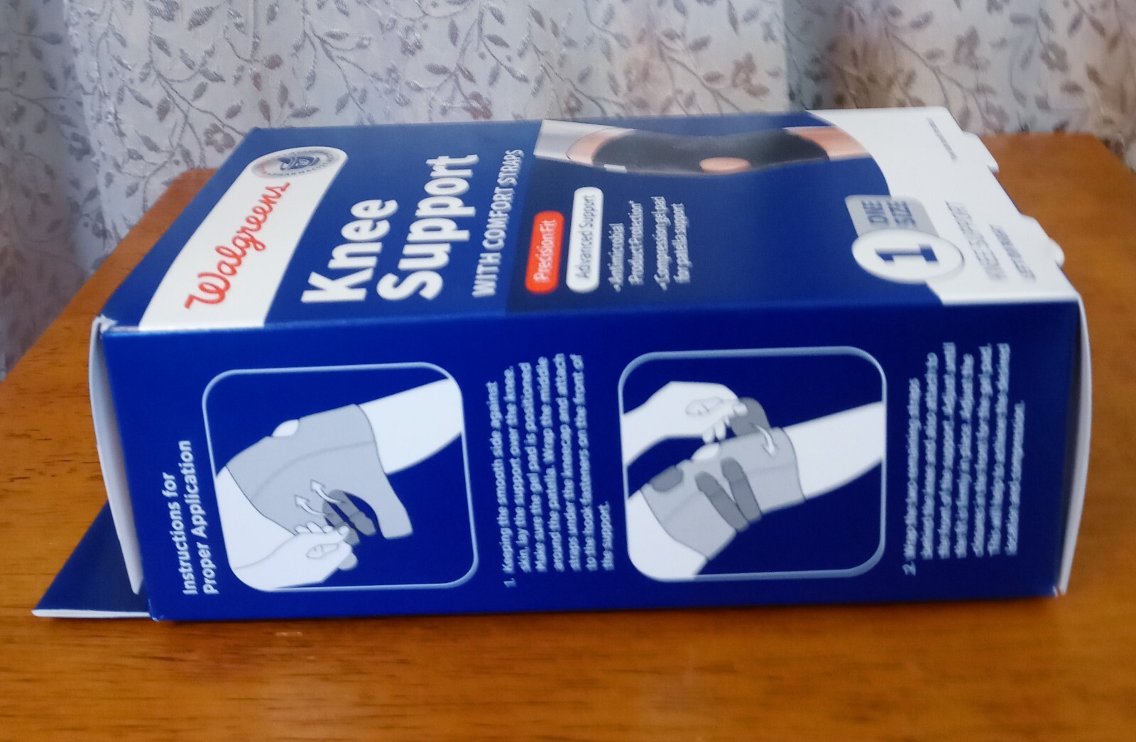 Walgreens Knee Support With Comfort Straps Advanced Support One Size