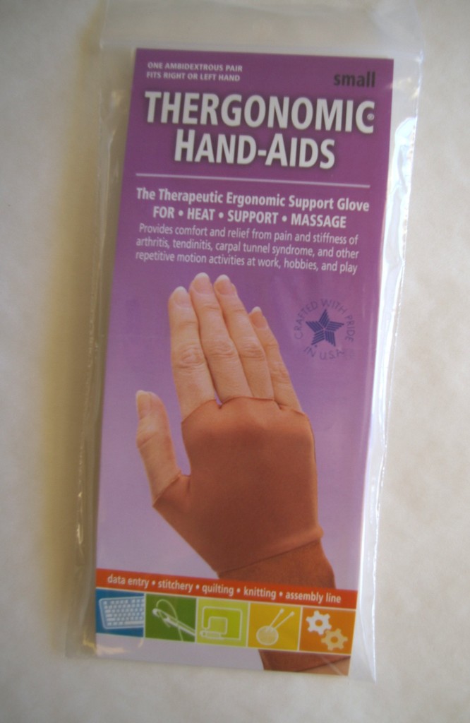 Thergonomic Hand Aids Gloves Carpal Tunnel Select Sizes HA