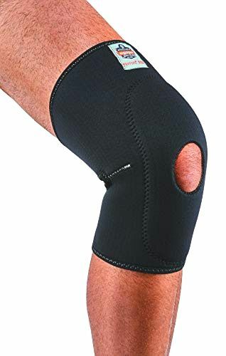 Ergodyne ProFlex 615 Knee Sleeve, Black, Medium