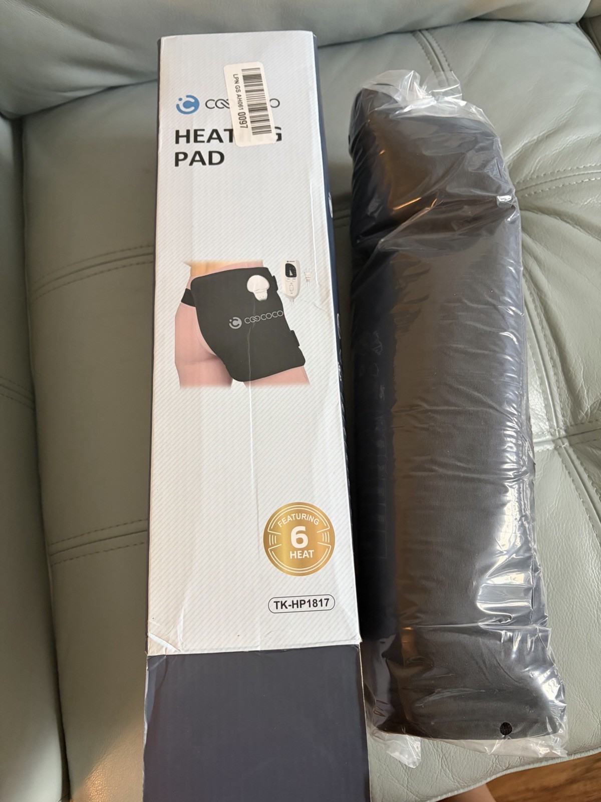 Heated Knee Brace Wrap 3 Adjustable Heat and Vibration Knee Massager