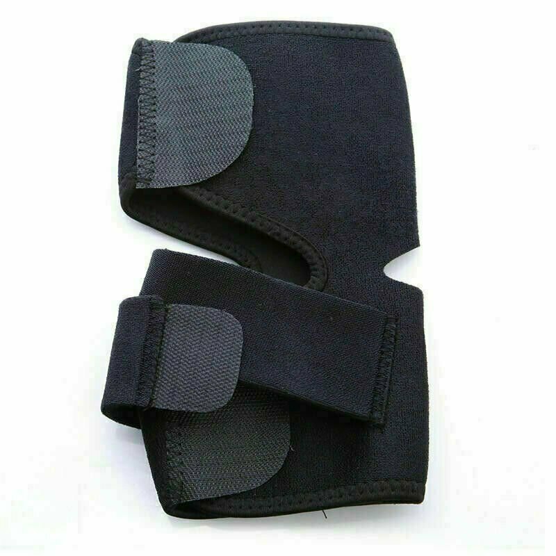Ankle Support Shock Absorbing Compression Sleeve Adjustable Foot Wrap – 1 Piece