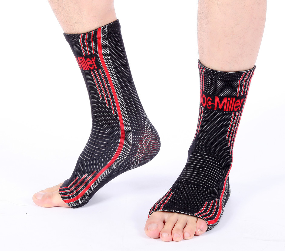 Doc Miller Ankle Sock Compression Brace Sleeve Plantar Fasciitis Tendonitis Spur
