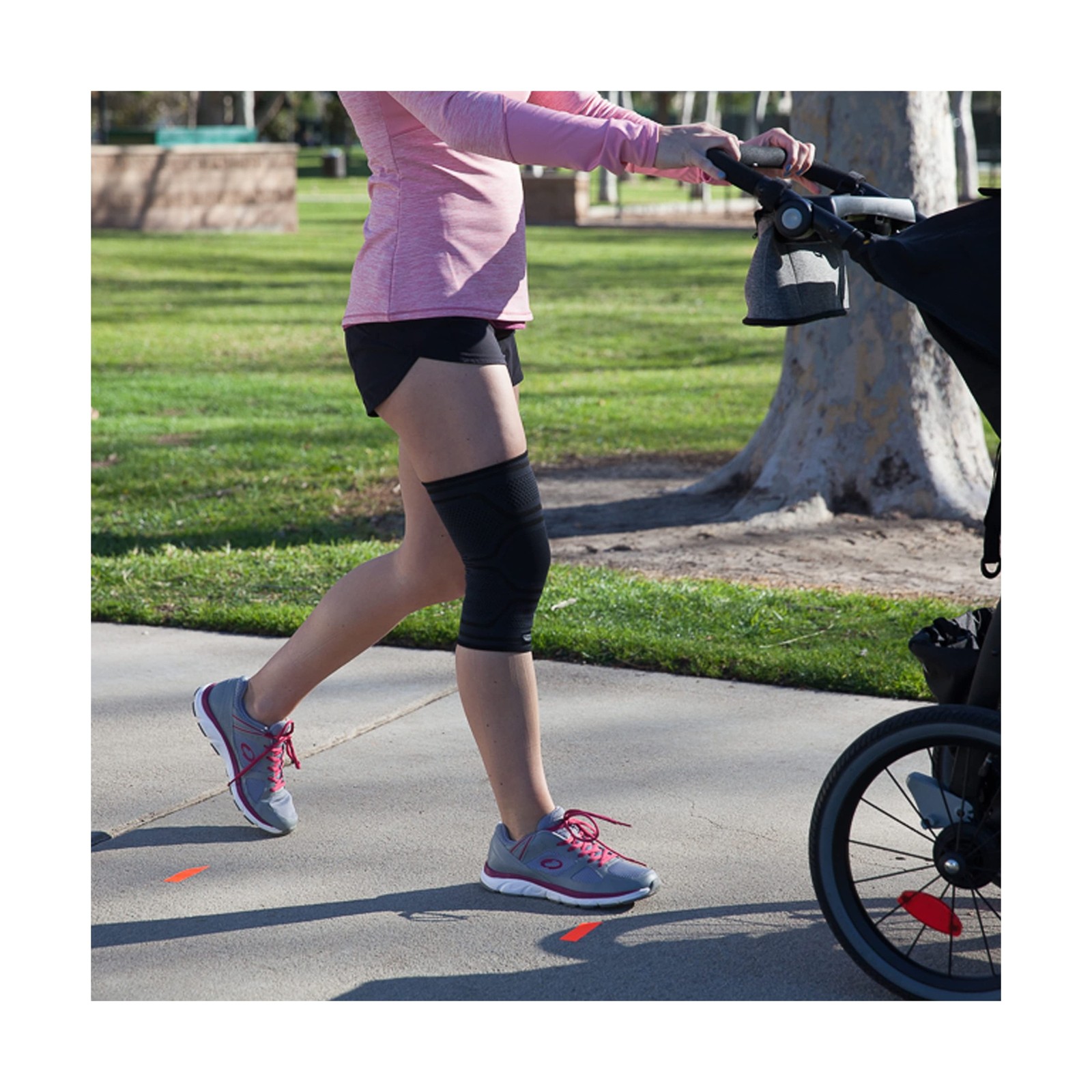 Copper Fit ICE Knee Compression Sleeve Infused with Menthol L/XL 1