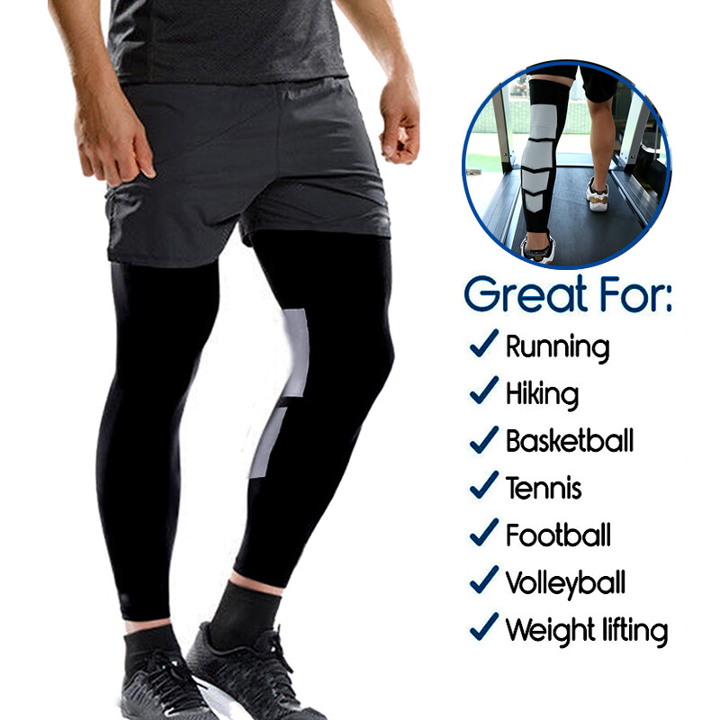 Thigh High Compression Calf Sleeves Men Women CFR Knee Support Socks Leg Brace