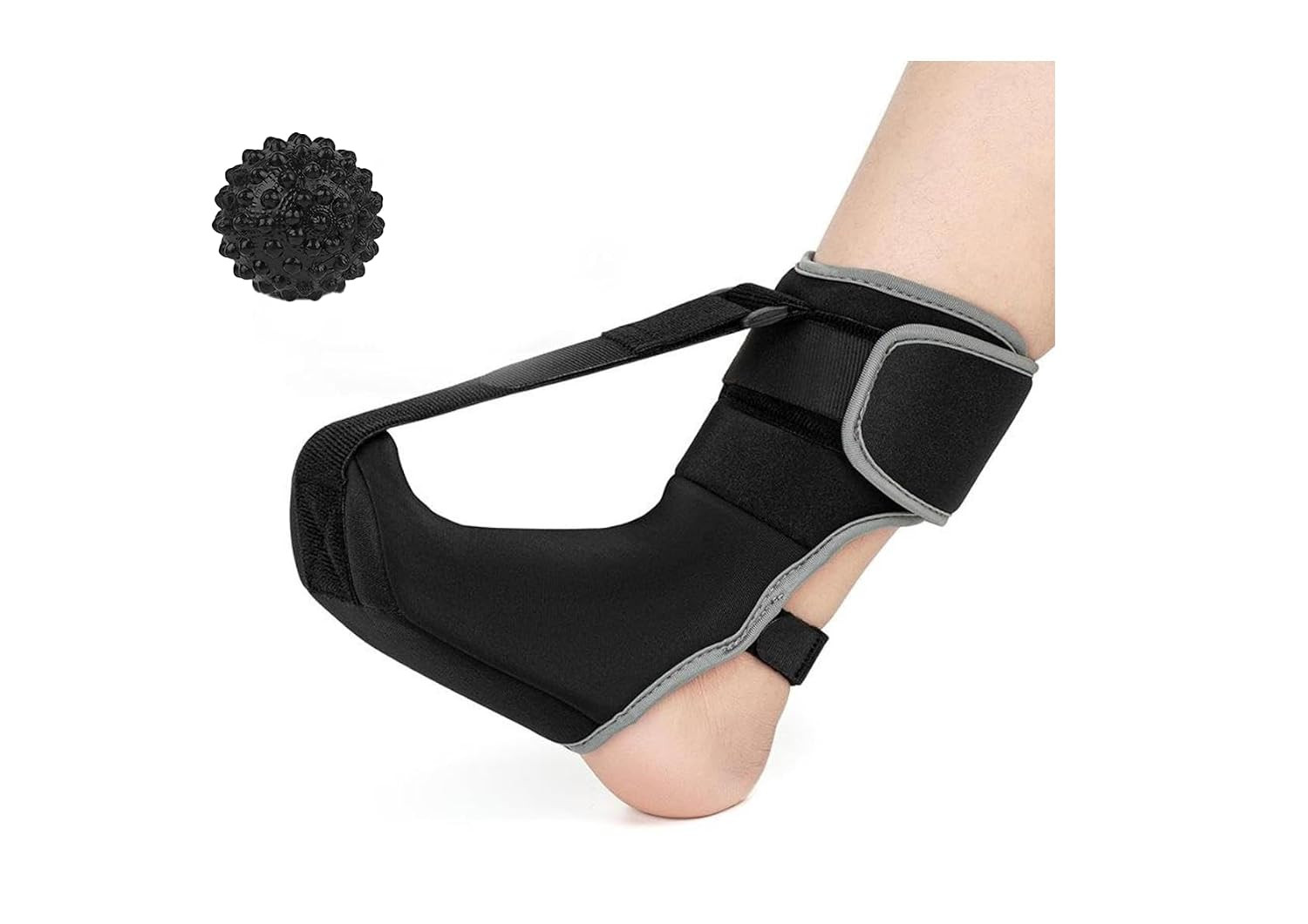 Plantar Fasciitis Night Splint Sock: Unisex Plantar Fasciitis Brace with Massage