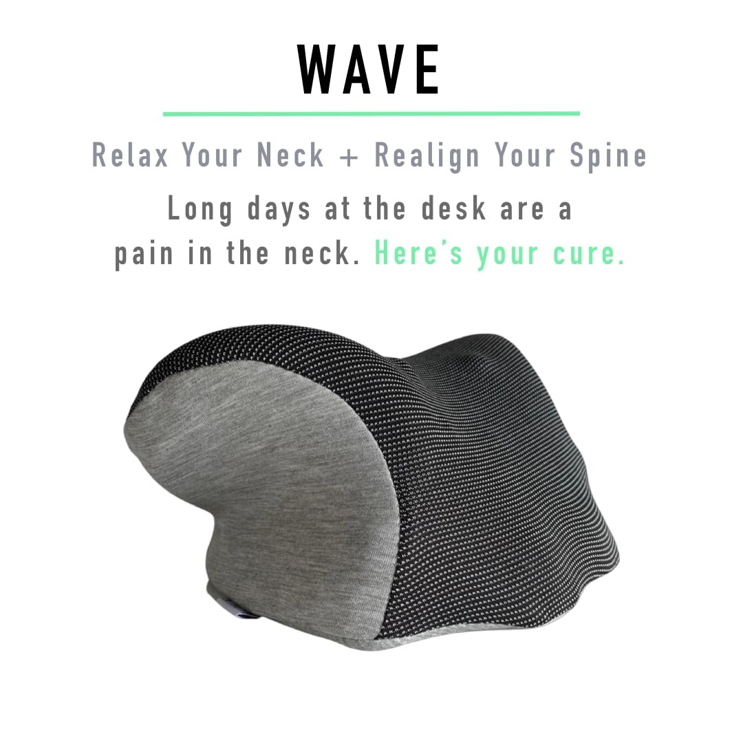 Alyn Wave Neck Traction Device – Cervical Spine Small, 9.59 Ounce, Black