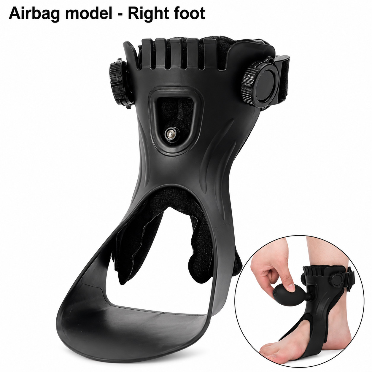 Drop Foot Brace AFO Ankle Foot Orthosis Splint Support Foot Drop Stroke
