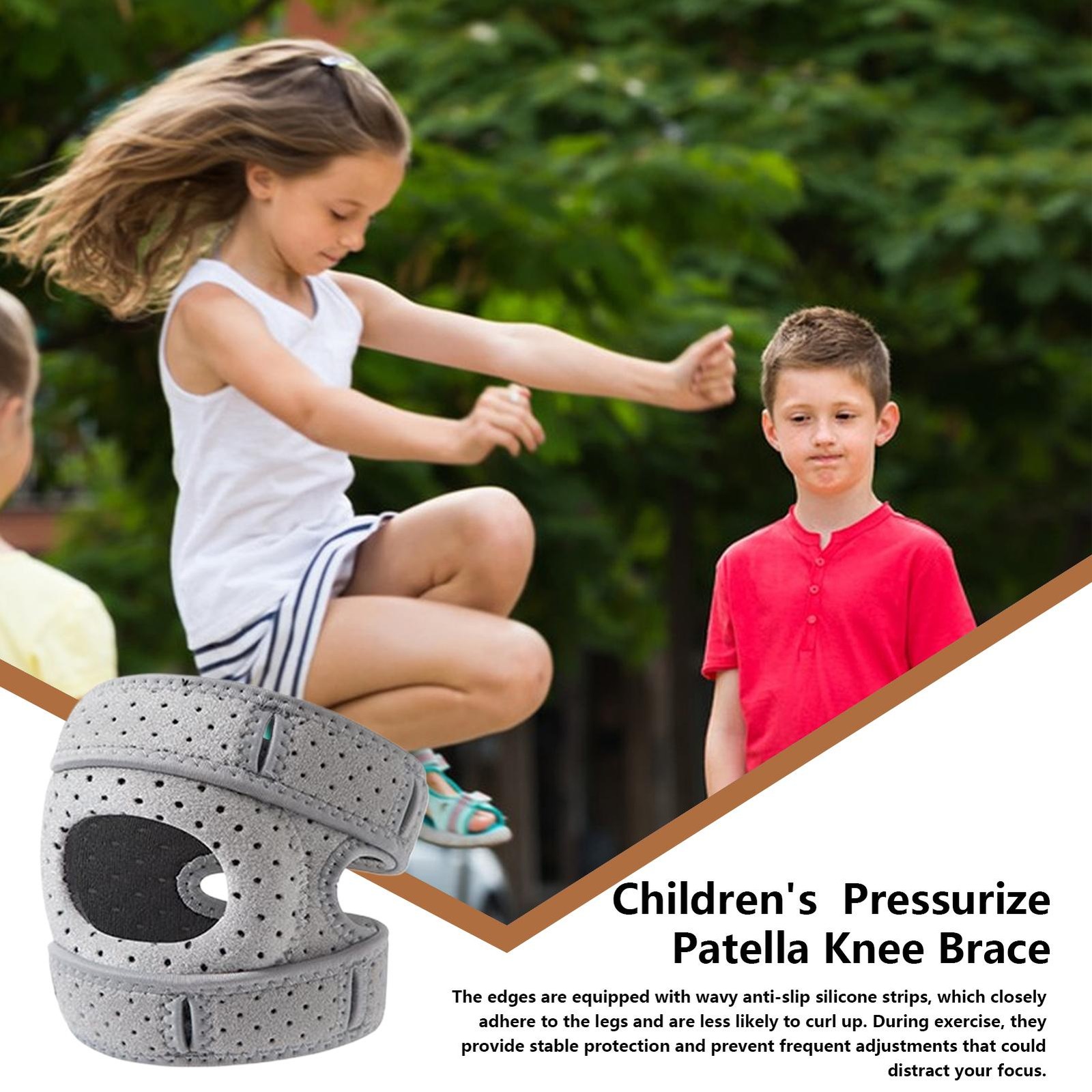 Adjustable Patella Knee Brace Patella Protector Sports Knee Brace Tennis Ball