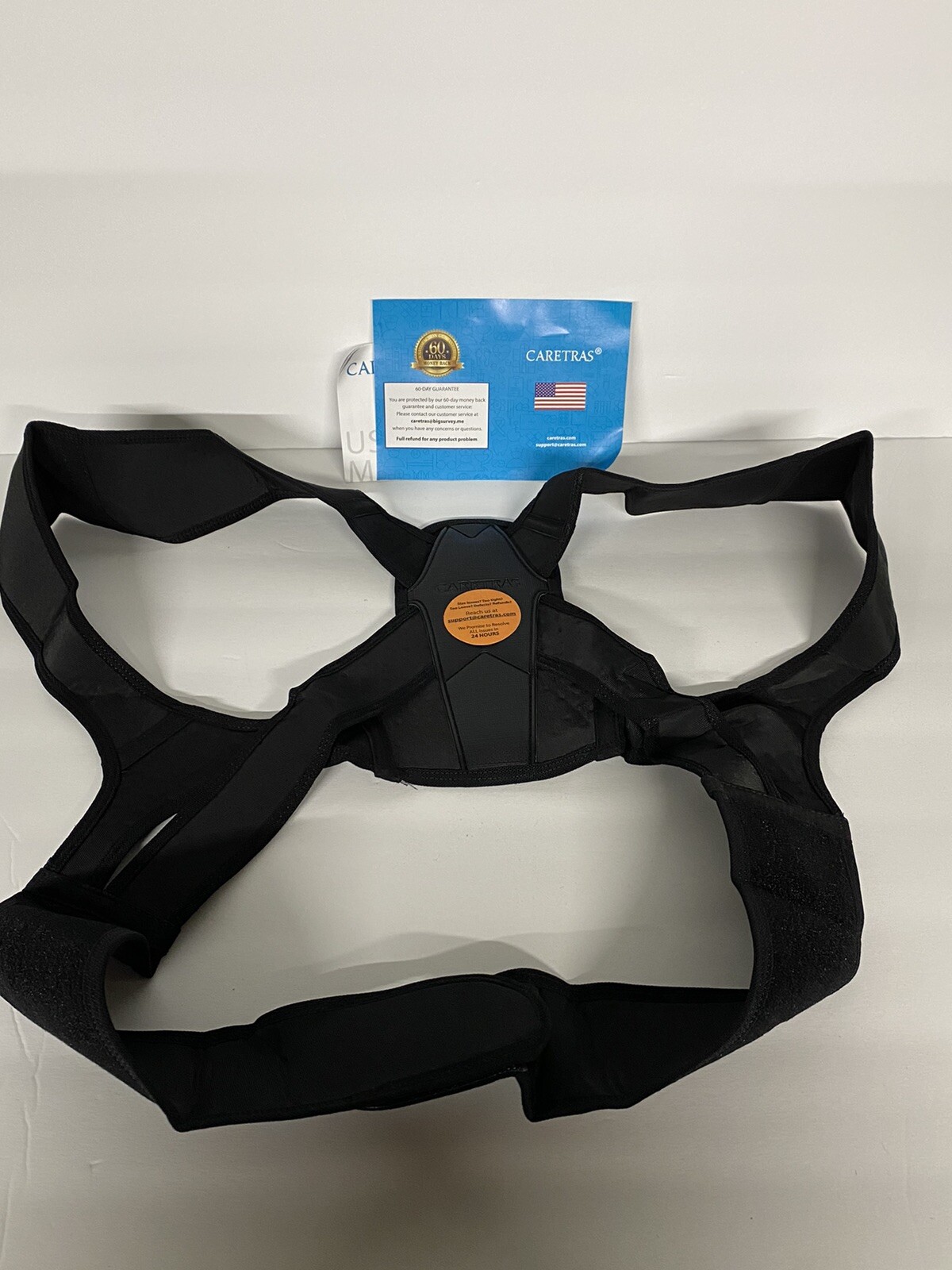 Caretras- Posture Corrector-Unisex-adjustable Upper Back Brace XL