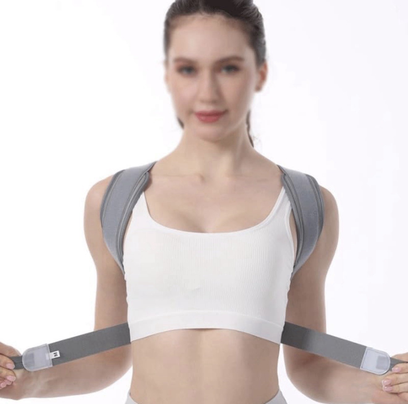 Adjustable Posture Corrector Back Straightener Shoulder Support Brace Unisex
