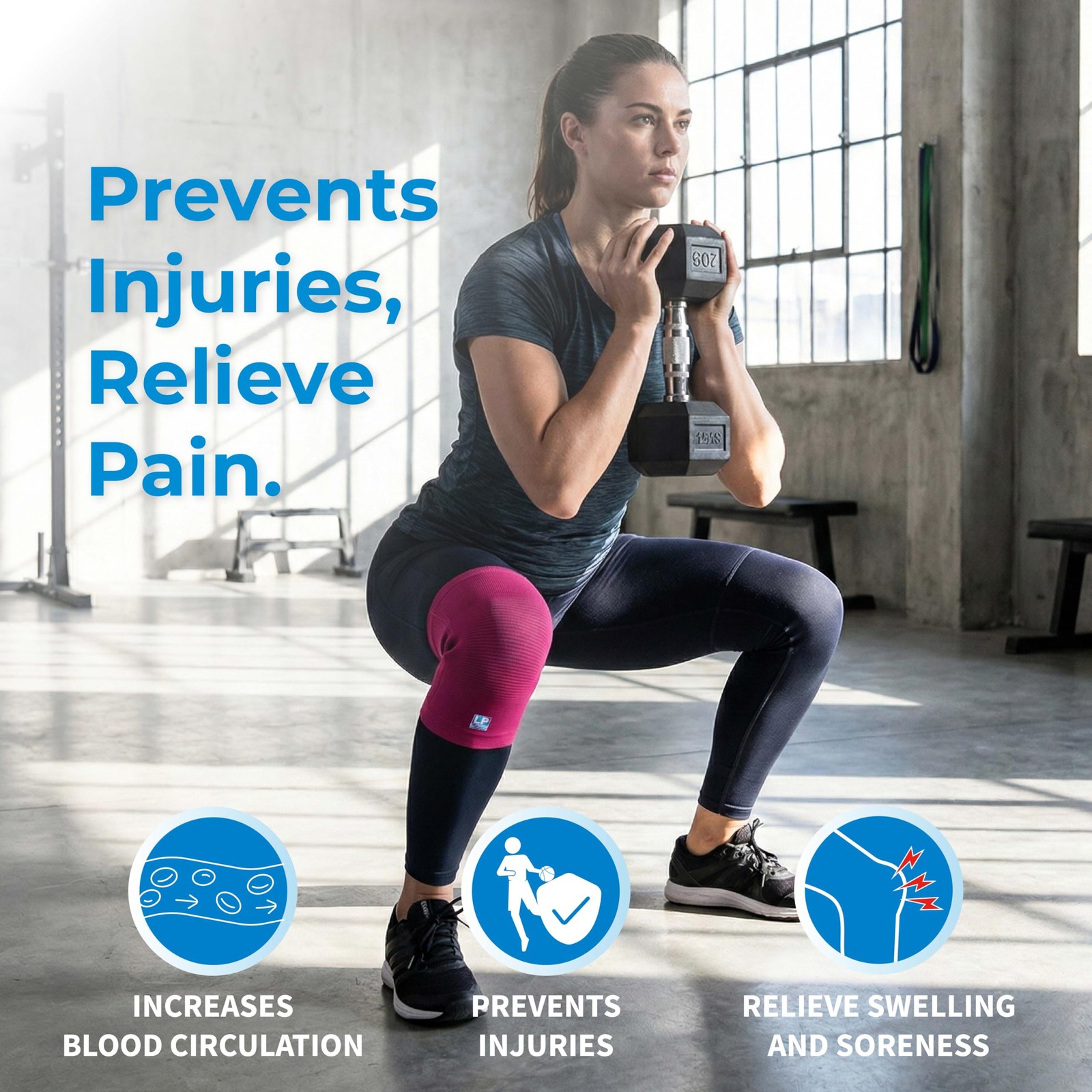 LP 647 Knee Brace For Arthritis Pain, Knee Pain Relief, Injury Recovery – Kne…